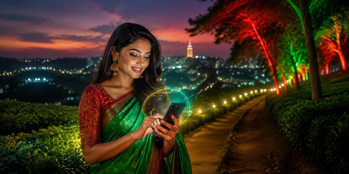 বগুড়ার মোবাইল ক্যাসিনো লবি লাল সবুজ স্টাইলে